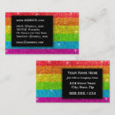 Search for pride business cards Rainbow flag
