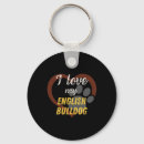 Search for love dogs key rings French bulldog