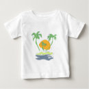 Search for beach baby shirts Palm tree