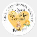 Search for bee favor stickers Mother to be