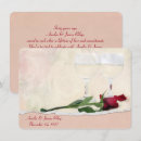 Search for romance 4x6 invitations Rose