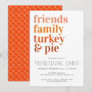 Search for typography thanksgiving invitations Orange