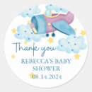 Search for airplane thank you stickers Boy
