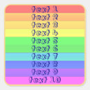 Search for typographic stickers Orange