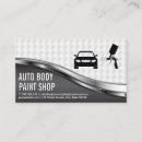 Search for car painting business cards Paint shop
