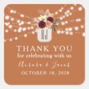 Search for light orange wedding stickers Country