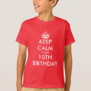Search for 10th birthday kids tshirts For kids