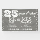 Search for 25th anniversary banners Vow renewal