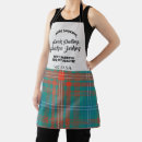 Search for blue orange aprons Tartan
