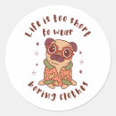 Search for life is short stickers Cute
