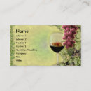 Search for wine business cards Vintner