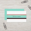 Search for mint business cards Stripes