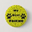 Search for yellow white pattern badges Black