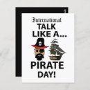 Search for talk like a pirate postcards Pirates