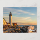 Search for maine lighthouse postcards New england