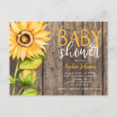 Search for sunflower baby girl shower invitations Yellow