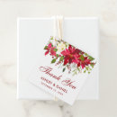 Search for christmas wedding favour tags Red and green