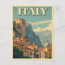 Search for mountain vacation postcards Italy