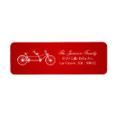 Search for biking return address labels Elegant