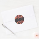 Search for red and black wedding stickers Floral