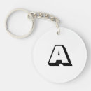 Search for alphabetical key rings Letter