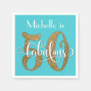 Search for turquoise gold napkins Typography