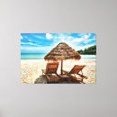Search for chair canvas prints Beach