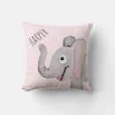 Search for pink elephant cushions Watercolor
