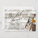 Search for wooden bridal shower invitations Country