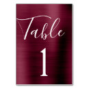 Search for autumn numbers wedding table cards Modern