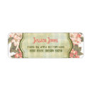 Search for country plaid return address labels Vintage