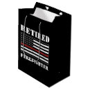 Search for firefighter gift bags Thin red line