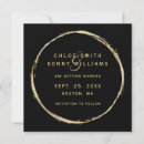 Search for black and gold wedding save the dates Rustic