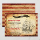 Search for pirate ship birthday invitations Ahoy matey