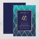Search for 40th 4x6 invitations Trendy
