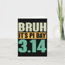 Search for pi number cards Funny pi day