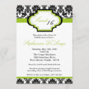 Search for damask birthday invitations Trendy