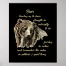 Search for animal totems posters Bear