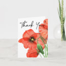 Search for poppies thank you cards Nature