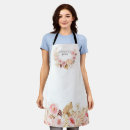 Search for wreath aprons Watercolor floral