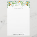 Search for orchid stationery paper Watercolor