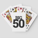 Search for 50 years playing cards Fiftieth