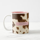 Search for cowhide mugs Vintage