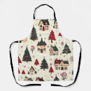 Search for cute retro aprons Christmas tree