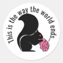 Search for end of world stickers Zombie