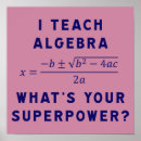 Search for algebra posters Quadratic