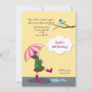 Search for in the rain birthday invitations Raining