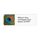 Search for peacocks return address labels Purple