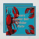 Search for lobster birthday invitations Party
