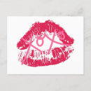 Search for pink lips postcards Girly